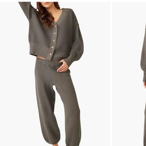Free people Hailee cardigan set
